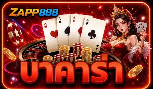 บาคาร่าออนไลน์และคาสิโนสด ZAPP888